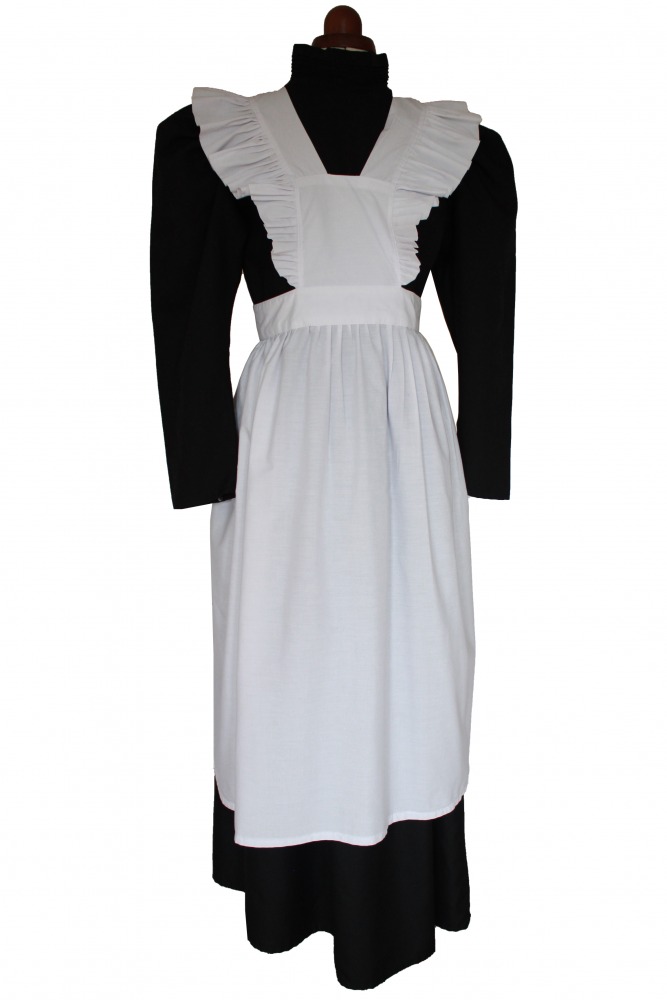 Ladies Victorian Edwardian Maid Costume Size 12 - 14 Image
